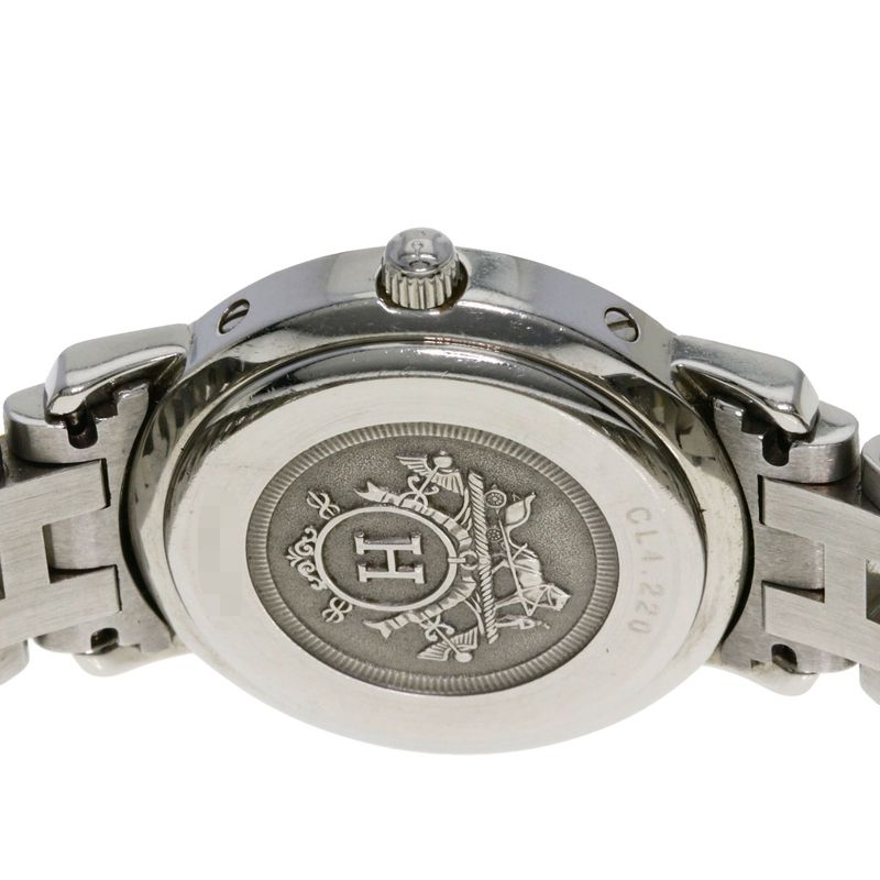 Hermes Clipper Watch SS Ssxgp