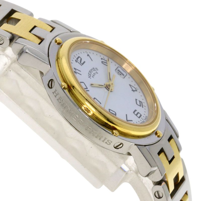 Hermes Clipper Watch SS Ssxgp
