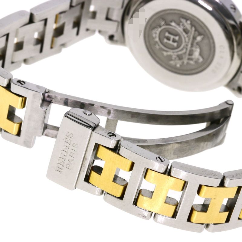 Hermes Clipper Watch SS Ssxgp