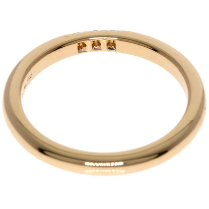 Tiffany & Co. Classic Band Diamond Ring 18K Pink Gold
