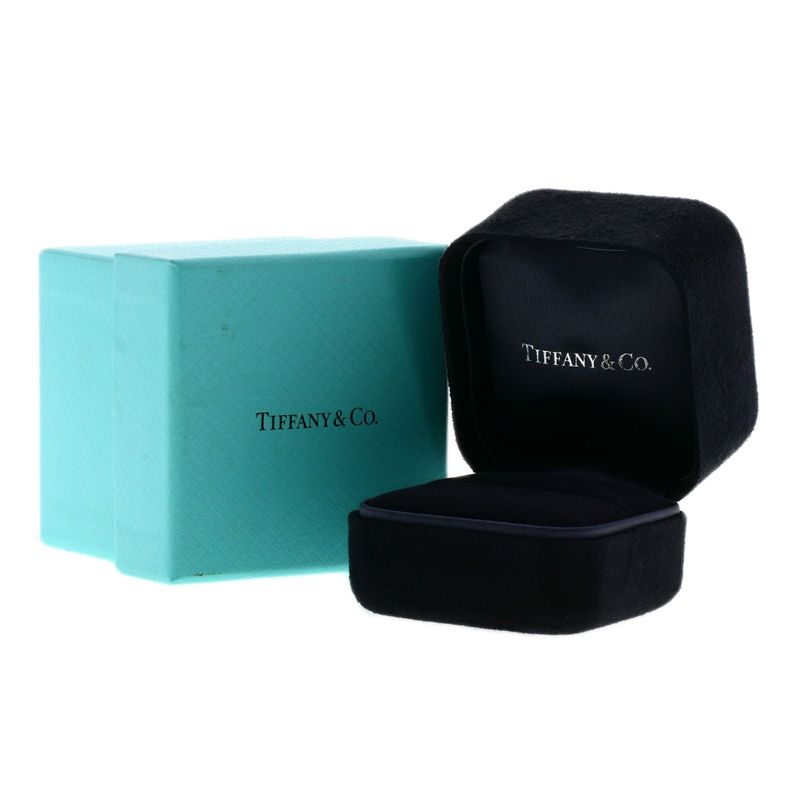 Tiffany & Co. Classic Band Diamond Ring 18K Pink Gold