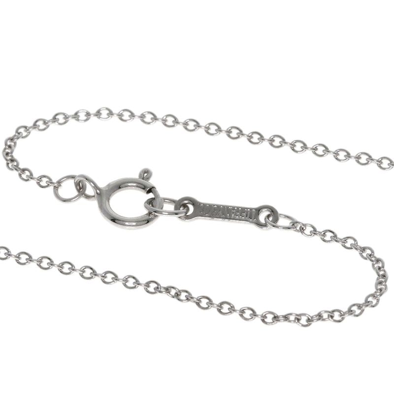 Tiffany & Co. Double Loving Heart Diamond Necklace 18K White Gold