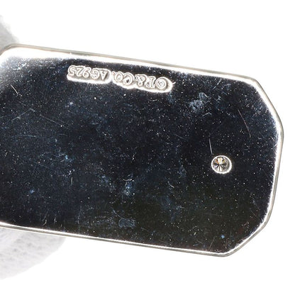 Tiffany & Co. Tag Plate Diamond Pendant Top