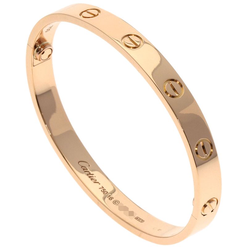 Cartier Love Bracelet Driver None 16 Bracelet 18K Pink Gold