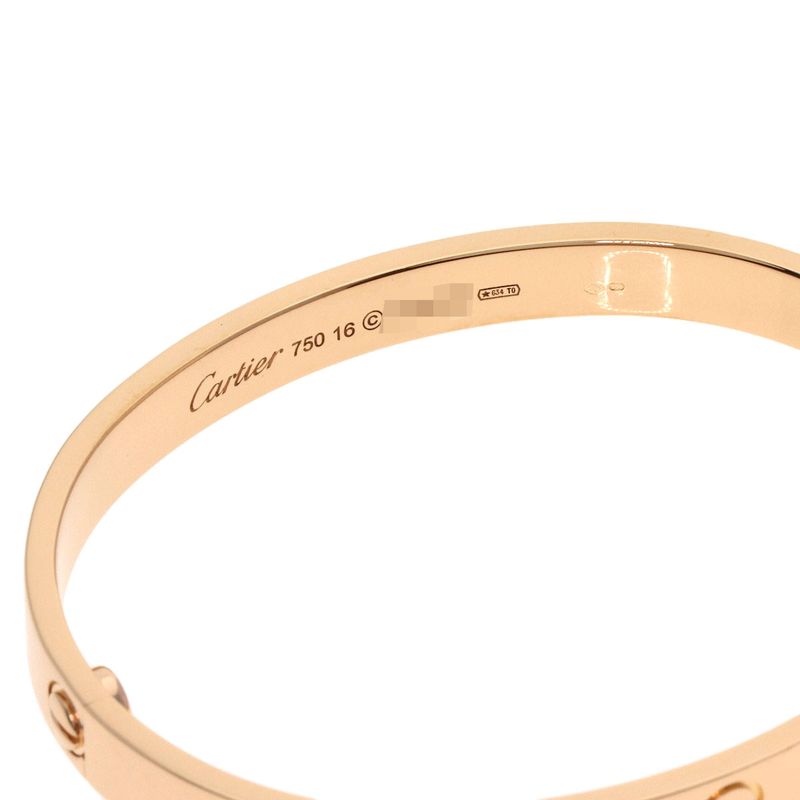 Cartier Love Bracelet Driver None 16 Bracelet 18K Pink Gold
