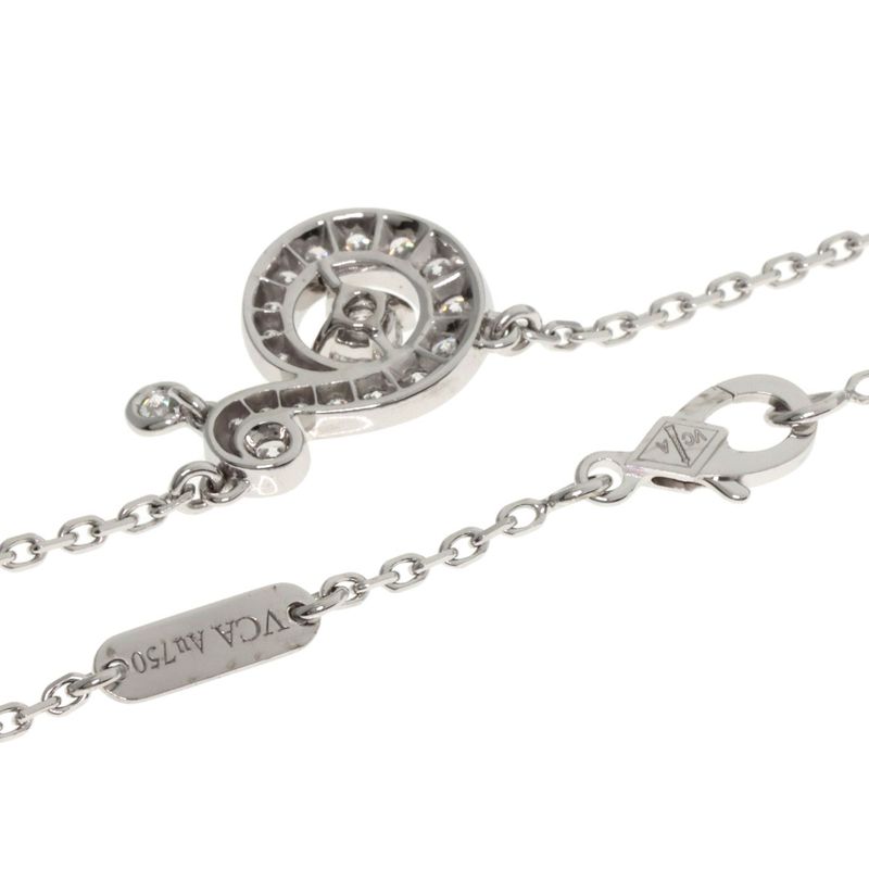 Van Cleef & Arpels Nido Paradis Diamond Necklace 18K White