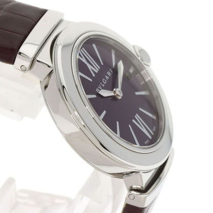Bvlgari Luchea Watch SS Leather