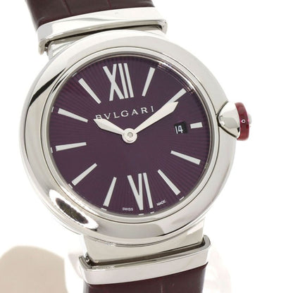 Bvlgari Luchea Watch SS Leather