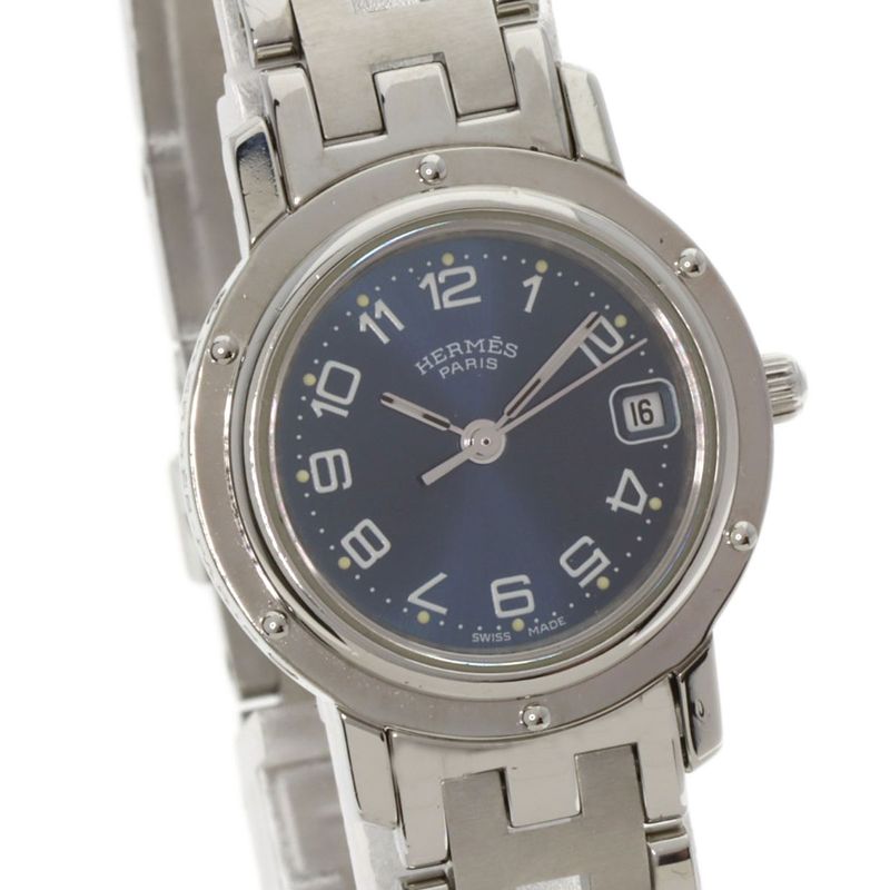 Hermes Clipper Watch SS