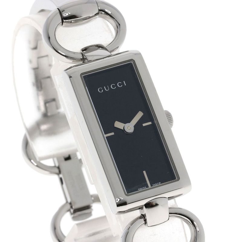 Gucci Square Face Watch SS