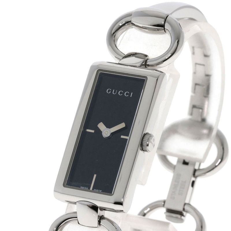 Gucci Square Face Watch SS