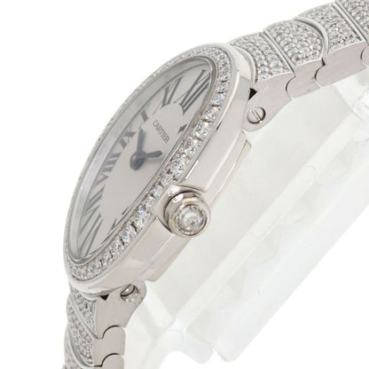 Cartier Mini Venuere Diamond Watch 18K White Gold Goldx