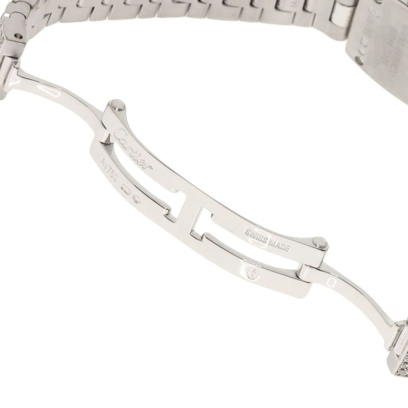 Cartier Mini Venuere Diamond Watch 18K White Gold Goldx