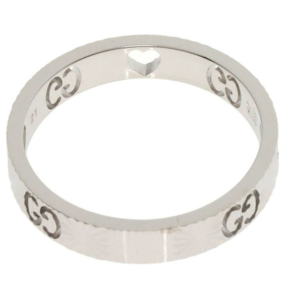 Gucci Icon Heart Ring 18K White Gold