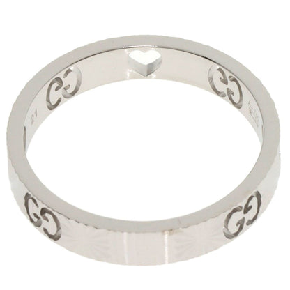 Gucci Icon Heart Ring 18K White Gold