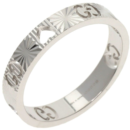 Gucci Icon Heart Ring 18K White Gold