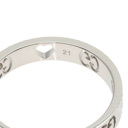 Gucci Icon Heart Ring 18K White Gold