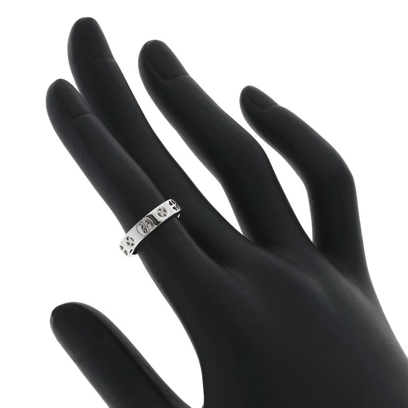 Gucci Icon Amor Forever Diamond Ring 18K White Gold