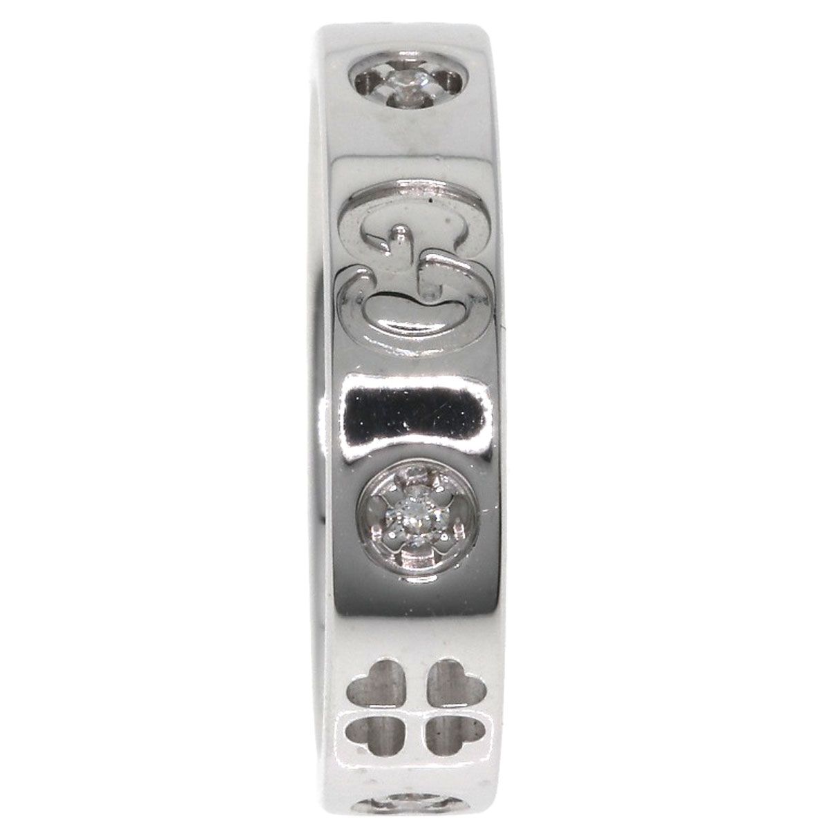Gucci Icon Amor Forever Diamond Ring 18K White Gold