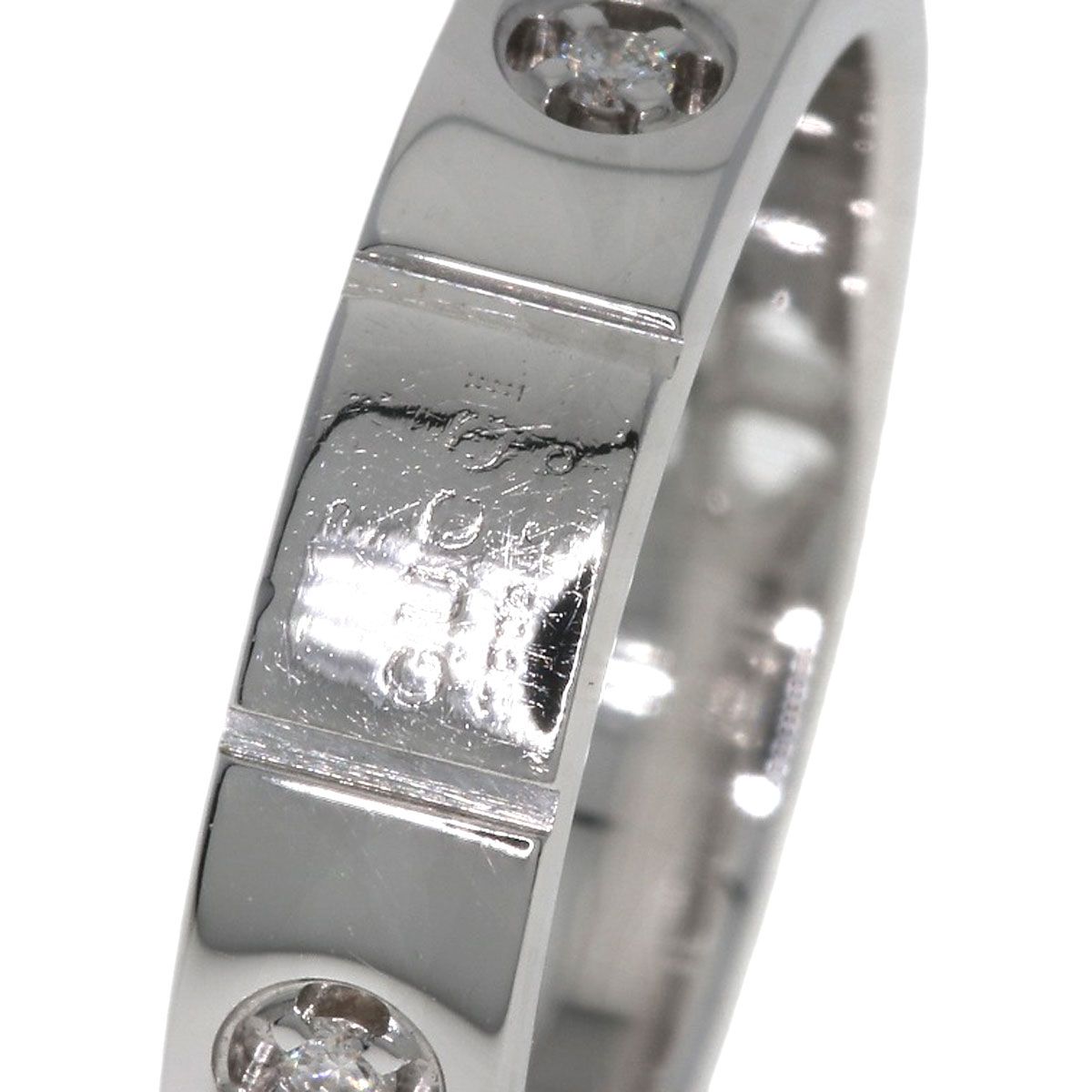 Gucci Icon Amor Forever Diamond Ring 18K White Gold