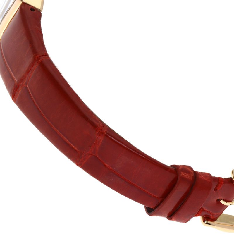 Cartier Ladonya SM Watch 18K Pink Gold Leather