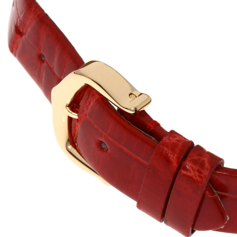 Cartier Ladonya SM Watch 18K Pink Gold Leather
