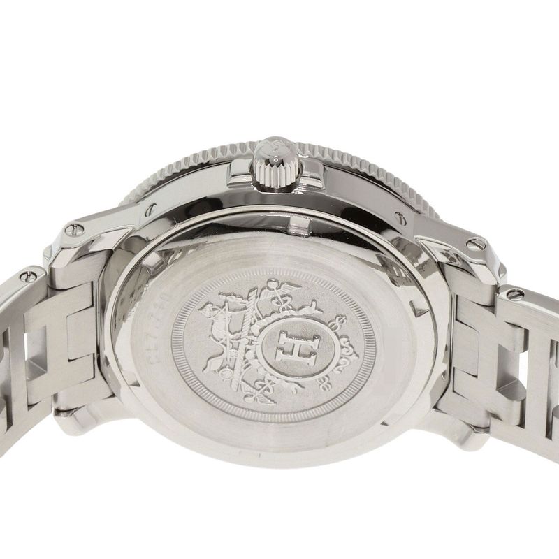 Hermes Clipper Diver Watch SS