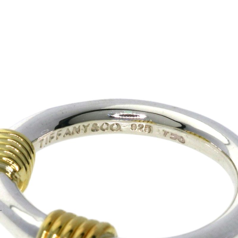 Tiffany & Co. Band with Wire Ring 18K Yellow Gold