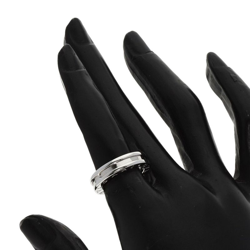 Bvlgari B-zero One Band 49 Ring 18K White Gold