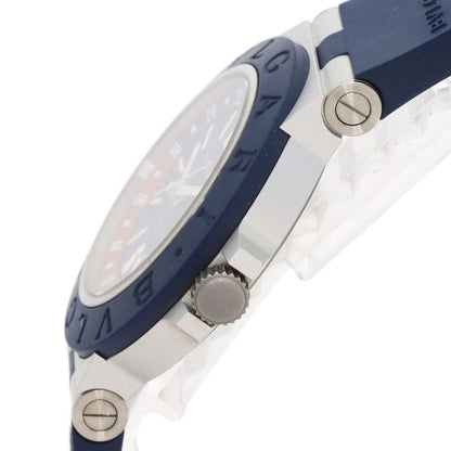 Bvlgari Aluminum Gmt Watch Rubber
