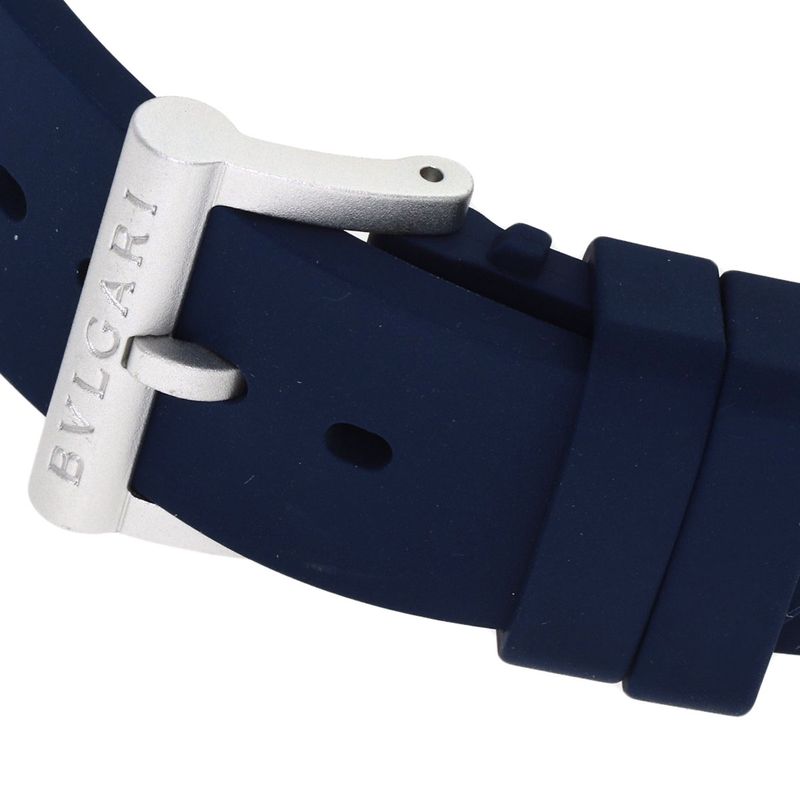 Bvlgari Aluminum Gmt Watch Rubber