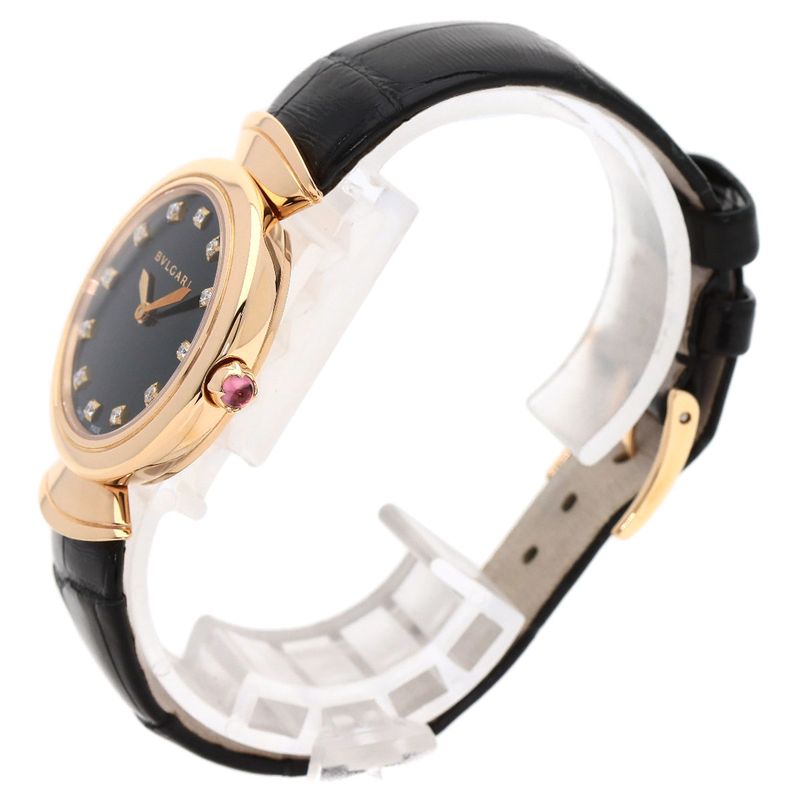 Bvlgari Diva Dream Watch 18K Pink Gold Leather