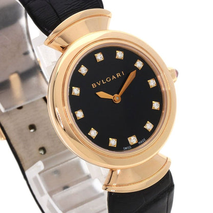 Bvlgari Diva Dream Watch 18K Pink Gold Leather