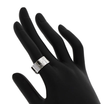 Gucci GG Icon Wide Ring 18K White Gold