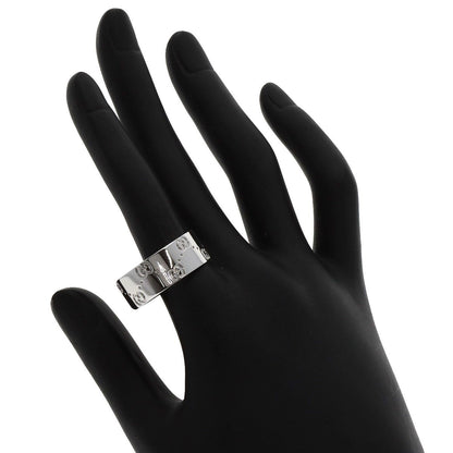 Gucci GG Icon Wide Ring 18K White Gold