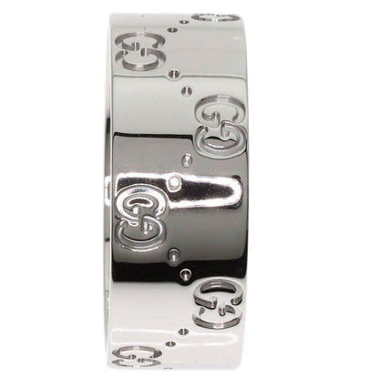 Gucci GG Icon Wide Ring 18K White Gold