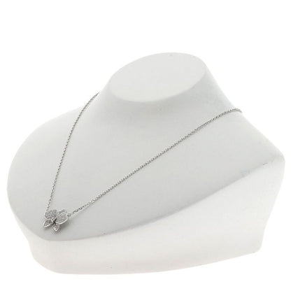 Cartier Carre Dolkide Pal Diamond Necklace 18K White Gold