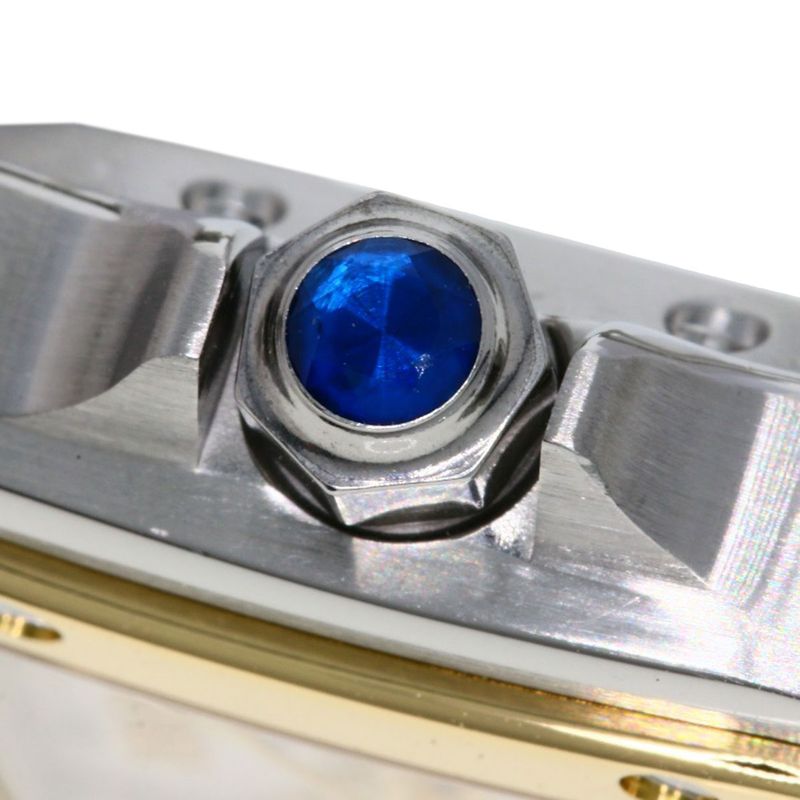 Cartier Santos Galve SM Anniversary Model Watch SS Yellow