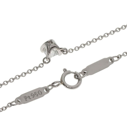 Tiffany & Co. Square Solitaire Diamond Necklace