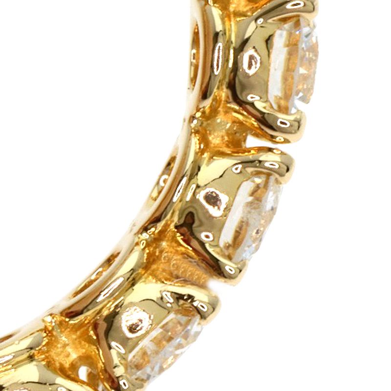 Cartier Destiny Full Eternity Diamond 50 Ring 18K Yellow Gold