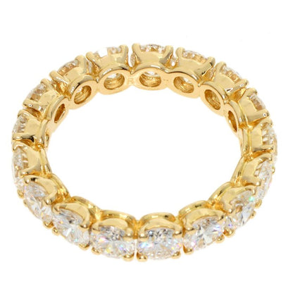 Cartier Destiny Full Eternity Diamond 50 Ring 18K Yellow Gold