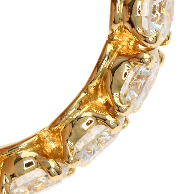 Cartier Destiny Full Eternity Diamond 50 Ring 18K Yellow Gold