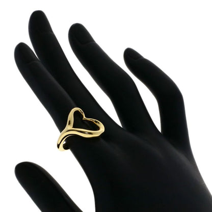 Tiffany & Co. Open Heart Ring 18K Yellow Gold