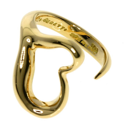 Tiffany & Co. Open Heart Ring 18K Yellow Gold