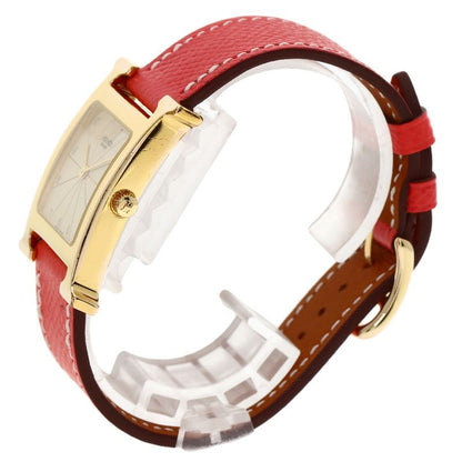 Hermes Watch Wristwatch Leather
