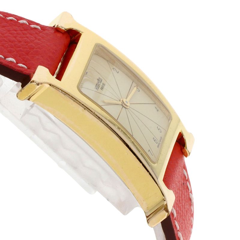 Hermes Watch Wristwatch Leather