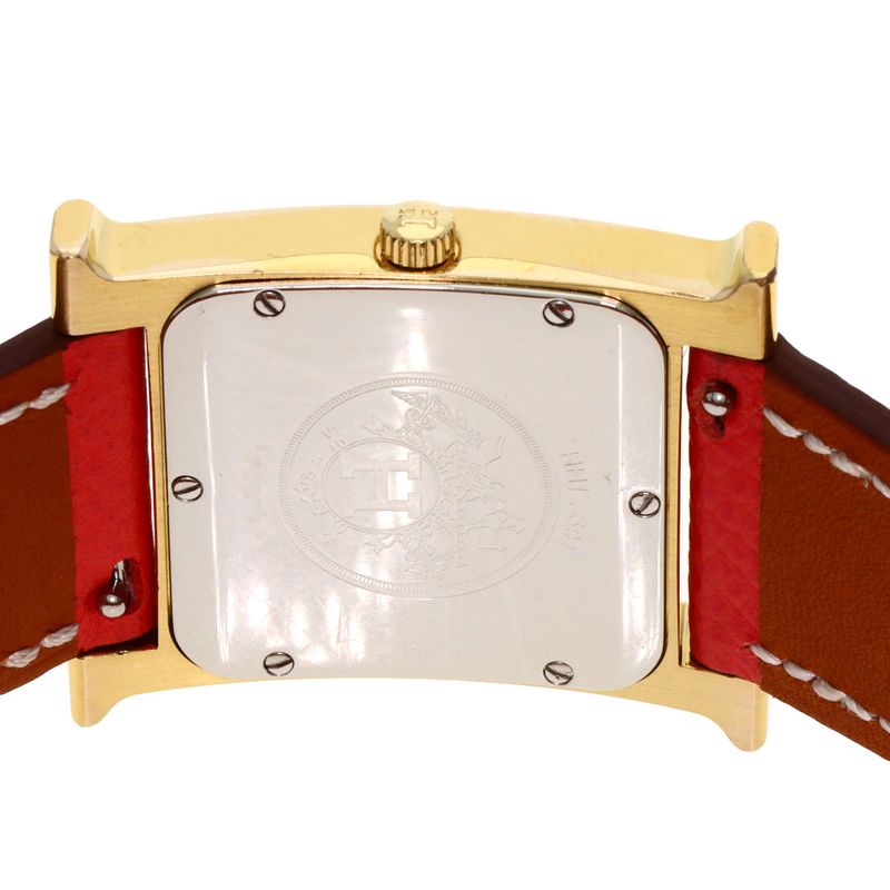 Hermes Watch Wristwatch Leather