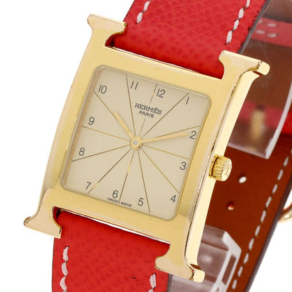 Hermes Watch Wristwatch Leather