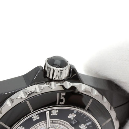 Chanel Center Diamond Watch Ceramic