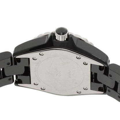 Chanel Center Diamond Watch Ceramic